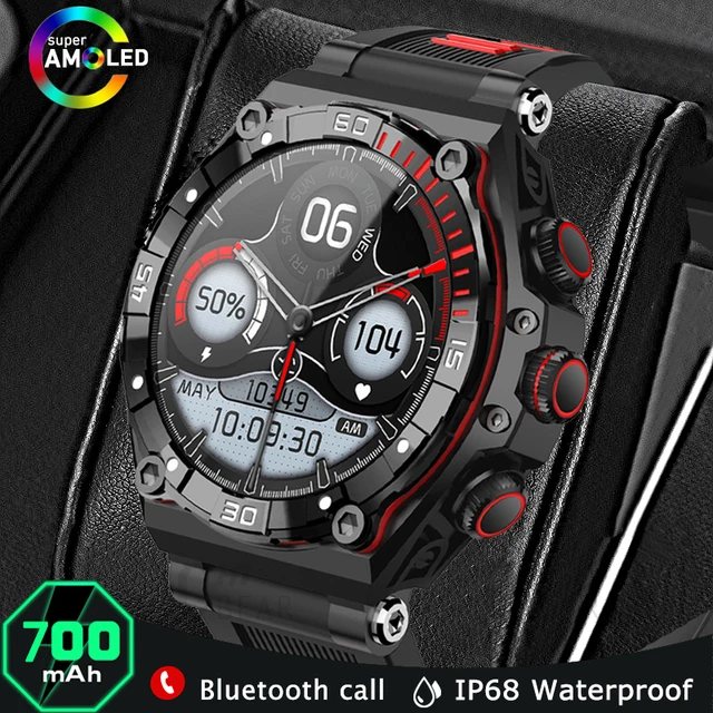 Xiaomi-reloj inteligente para hombre y mujer, accesorio de pulsera  resistente al agua con llamadas, Bluetooth, control del ritmo cardíaco y  del oxígeno en sangre, batería de 1,39 mah, 400 pulgadas - AliExpress