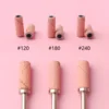 80pcs/box Pink 3.1mm Mini Sanding Bands Kits Nail Drill Bits Mandrel Sets Electric Manicure Accessories Tool Dead Skin Remover 5