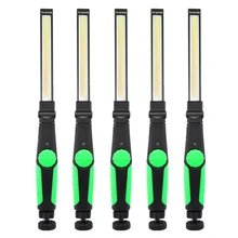 

5 Pack 3in1 COB Work Light Rechargeable LED Work Light with Magnetic Base Super Bright Handled Lamp for Car Repair Home