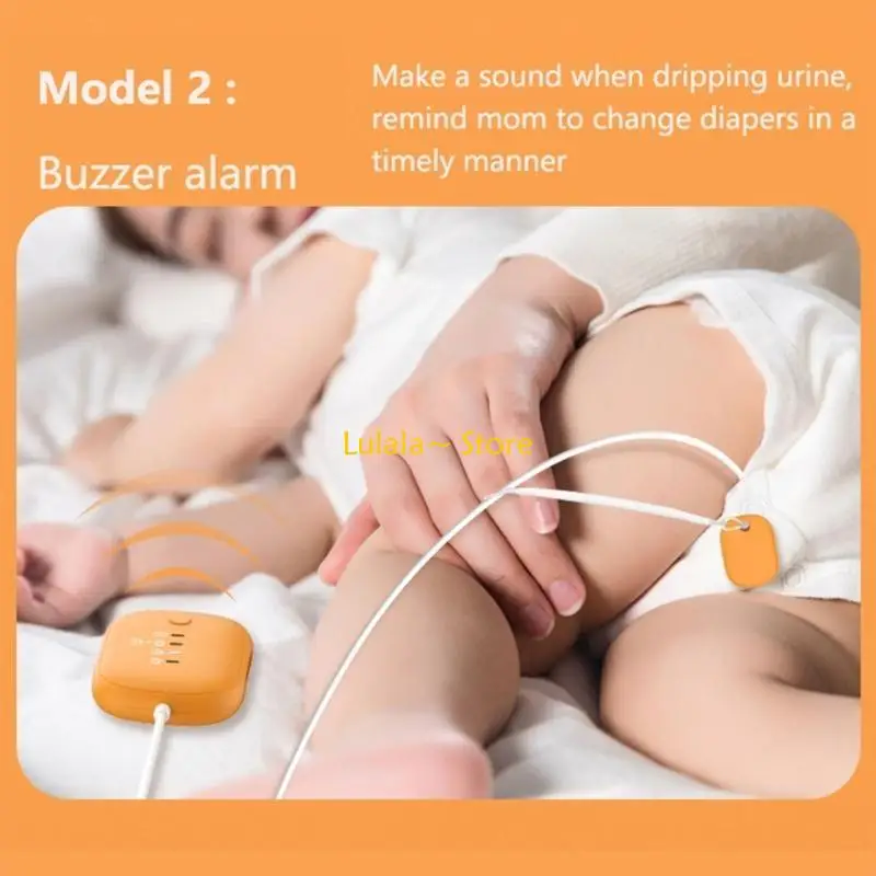 Y4QA 어린이 USB 충전을위한 2-in-1 Bedwetting 경보 시스템   변기 훈련 센서를위한 Bedwetting 모니터 솔루션