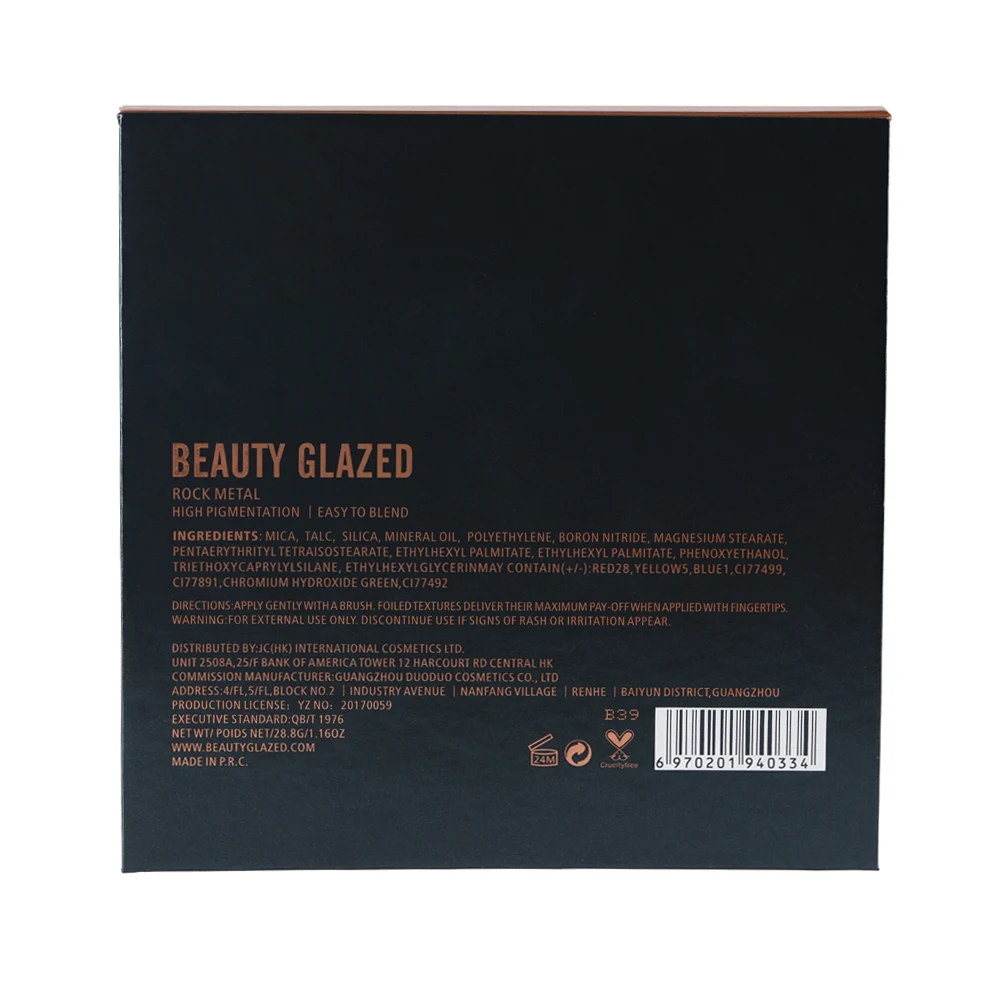 

Beauty Glazed 16 оттенков мерцающие матовые тени для век косметика палитра водостойкие легко носить стойкие тени для век Палитра Лидер продаж TSLM1