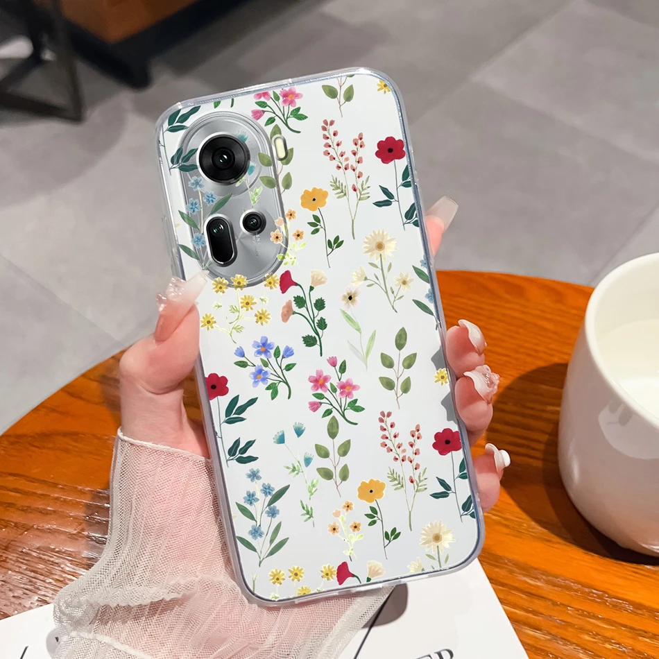 Clear Protective Silicone Anti-Drop Phone Case