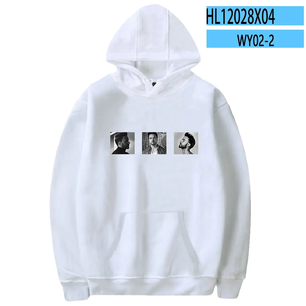 thumbnail image 1 of Sudadera con capucha de Luis Fonsi Merch para hombre y mujer, nuevo álbum, estilo callejero, moda, sudadera de cantante, sudaderas de manga larga, 1 of 5