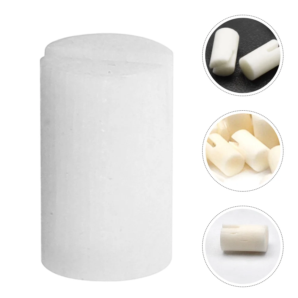 

3 Pcs Banjo Saddle Bone Nut Blank Replacement Nuts Cool Gifts for Players The Strings