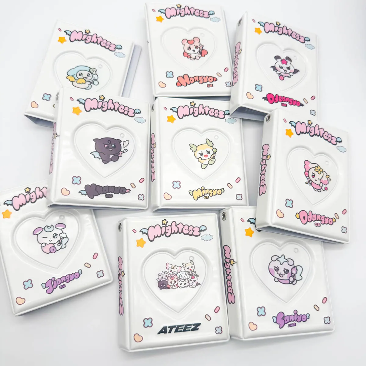 ATEEZ Mighteez Albums Books Photocards Holder 16P Cards Book