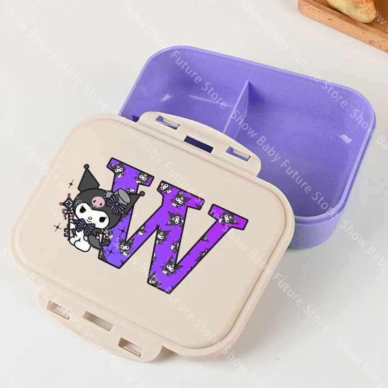 Large Insulated Cartoon Bento Lunch Box for Kids - Cute & Portable