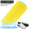 1/2PCS Washing Shoes Bag  Protector Fluffy fibers Polyester Washing Shoes Machine Friendly Laundry Bag Drying Bags 6