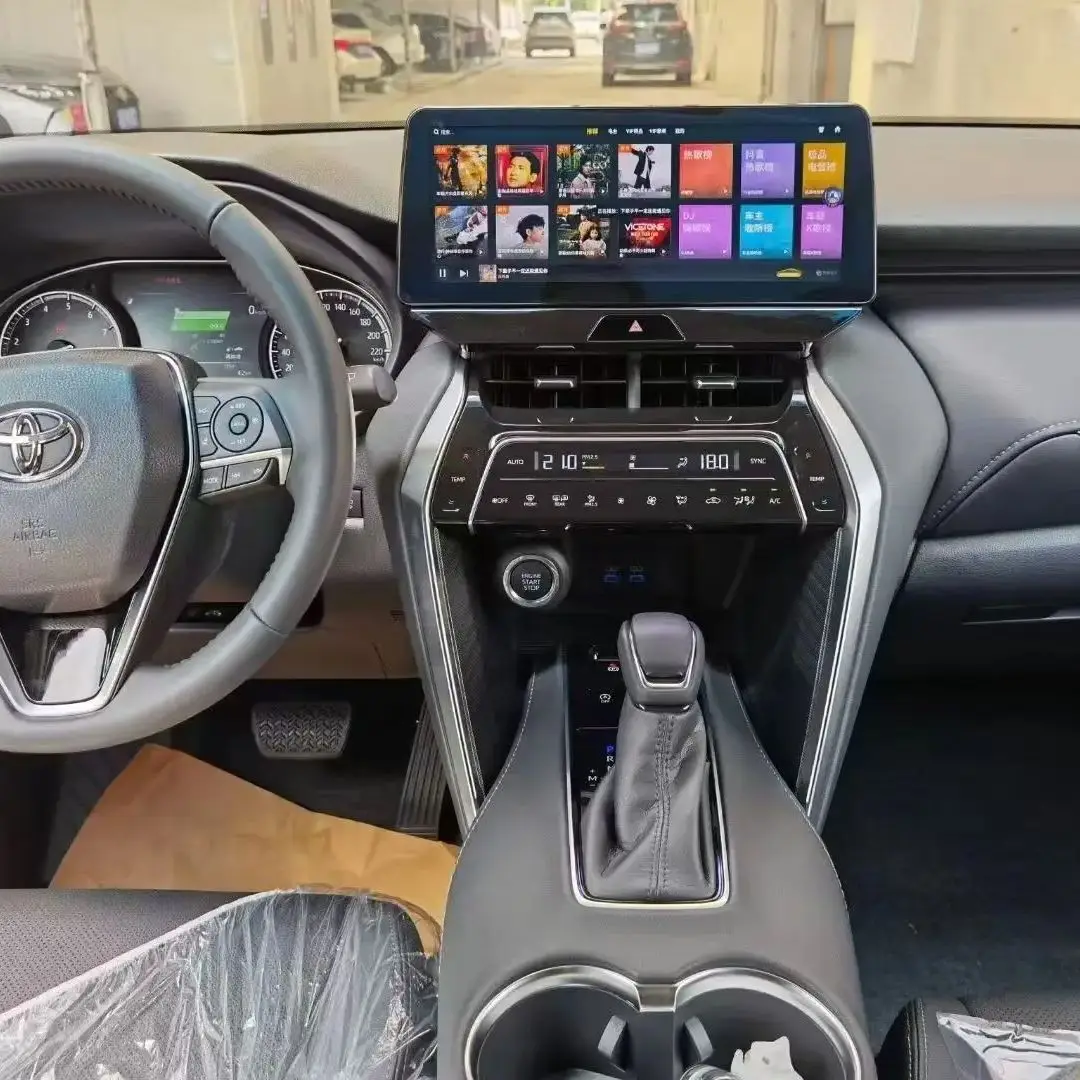 

Car Multimedia Video Player GPS Navigation Radio 12.3 inch For Toyota HARRIER Venza 2021-2022 Android 13 8Core 8+128G Carplay