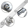 E-top DC12V 200ft Gemstone Christmas Light Outdoor Waterproof Led Point Lights 20CM Distance RGBW Led Lights for Amusement Rides 3
