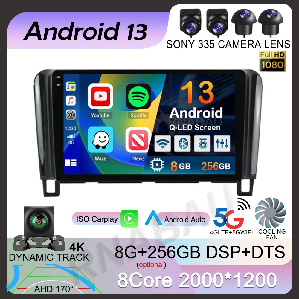 

Автомобильный радиоприемник Carplay на Android 13 для Nissan сирена 4 C26 2010-2016 мультимедийный видеоплеер навигация GPS стерео аудио No 2din