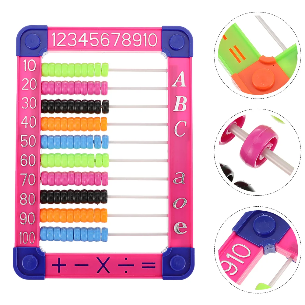 

Kid Abacus Arithmetic Abacus Math Educational Counting Toy (Random Color)