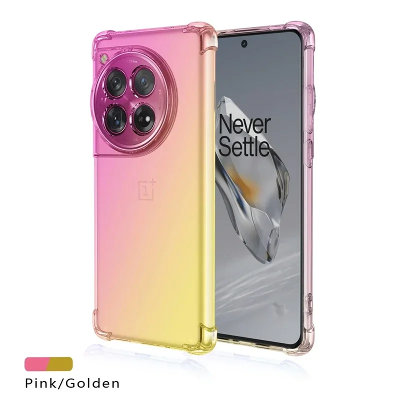 Gradient Shockproof Protective TPU Phone Case Cover