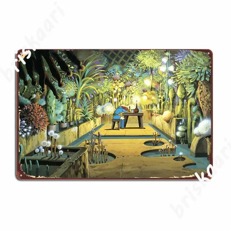 

Scientist Nausicaa Poster Metal Plaque Cinema Garage Wall Plaque Club Bar Decoration Tin Sign Posters