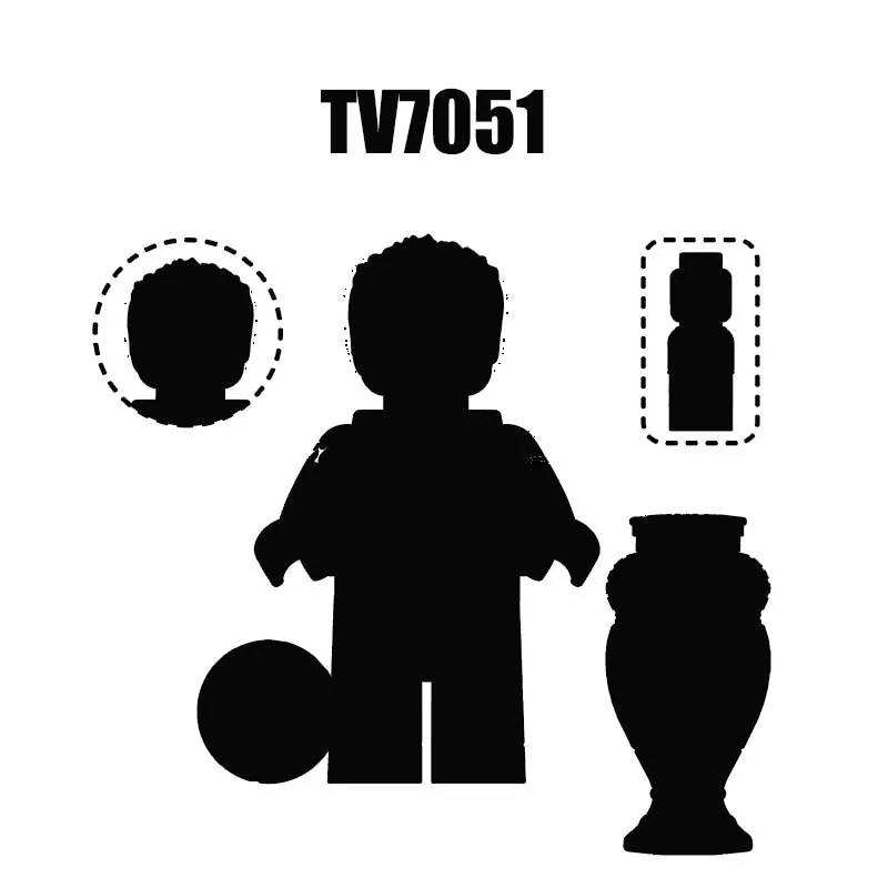 빌딩 블록 DIY 조립 모델 어린이를위한 교육용 수집품 장난감 TV7043 TV..