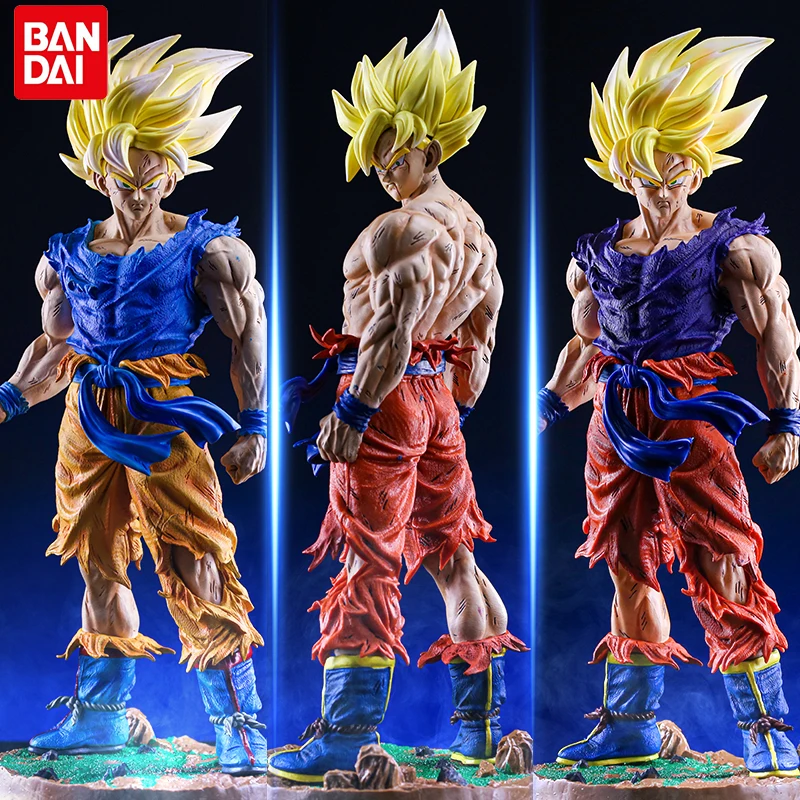 

New 43cm Dragon Ball Z Son Goku Figure GK Super Saiyan Son Goku Action Figure PVC Vegeta Collection Statue Model Figurine Toys
