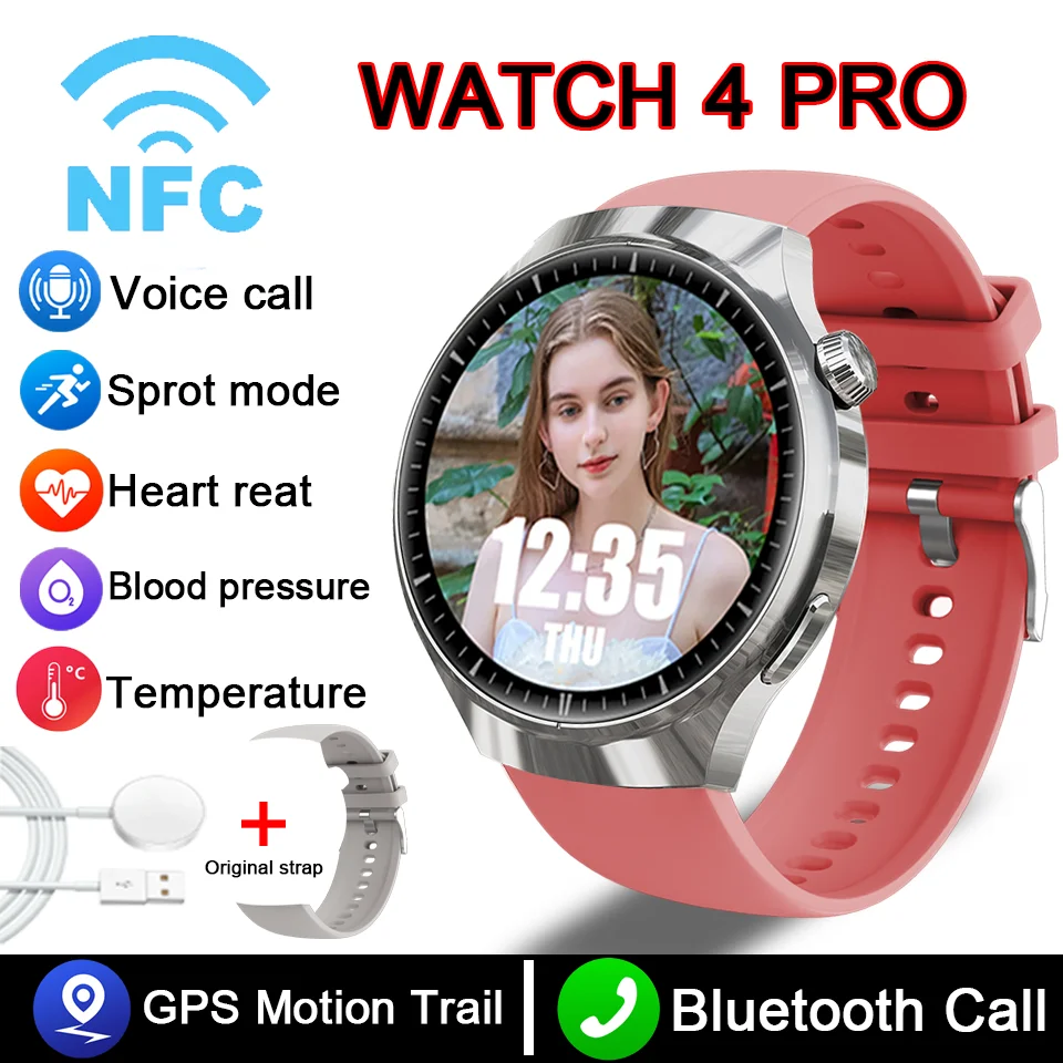 For HUAWEI GT Pro GPS NFC Smart Watch Men 360*360 AMOLED Screen Heart rate Bluetooth Call IP68 Waterproof Man Smartwatch 2024 16