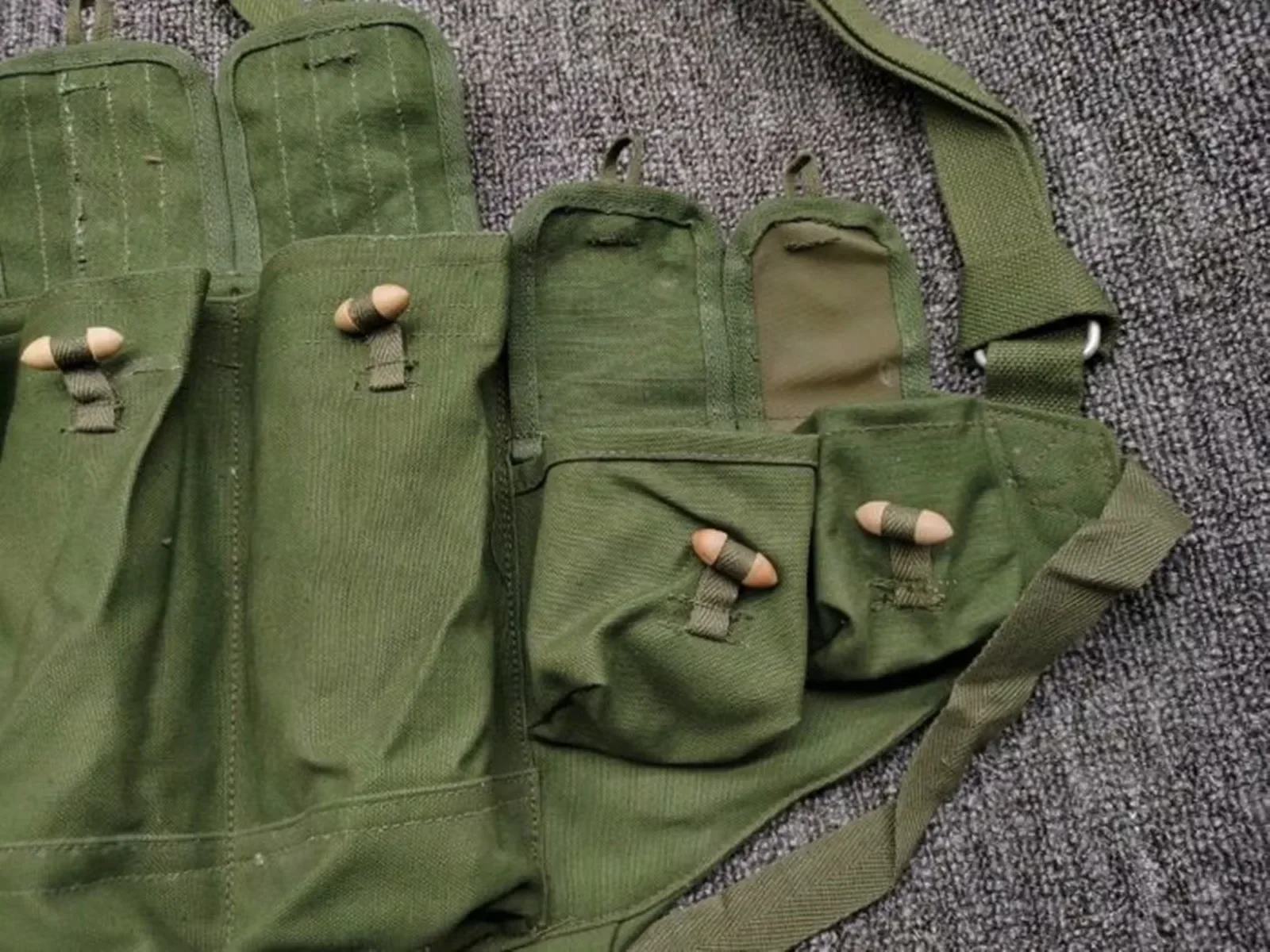Ammo Pouch Chinese Military Type 56 Mag Ammo Pouch Field Assault Chicom Type56 Chest Rig