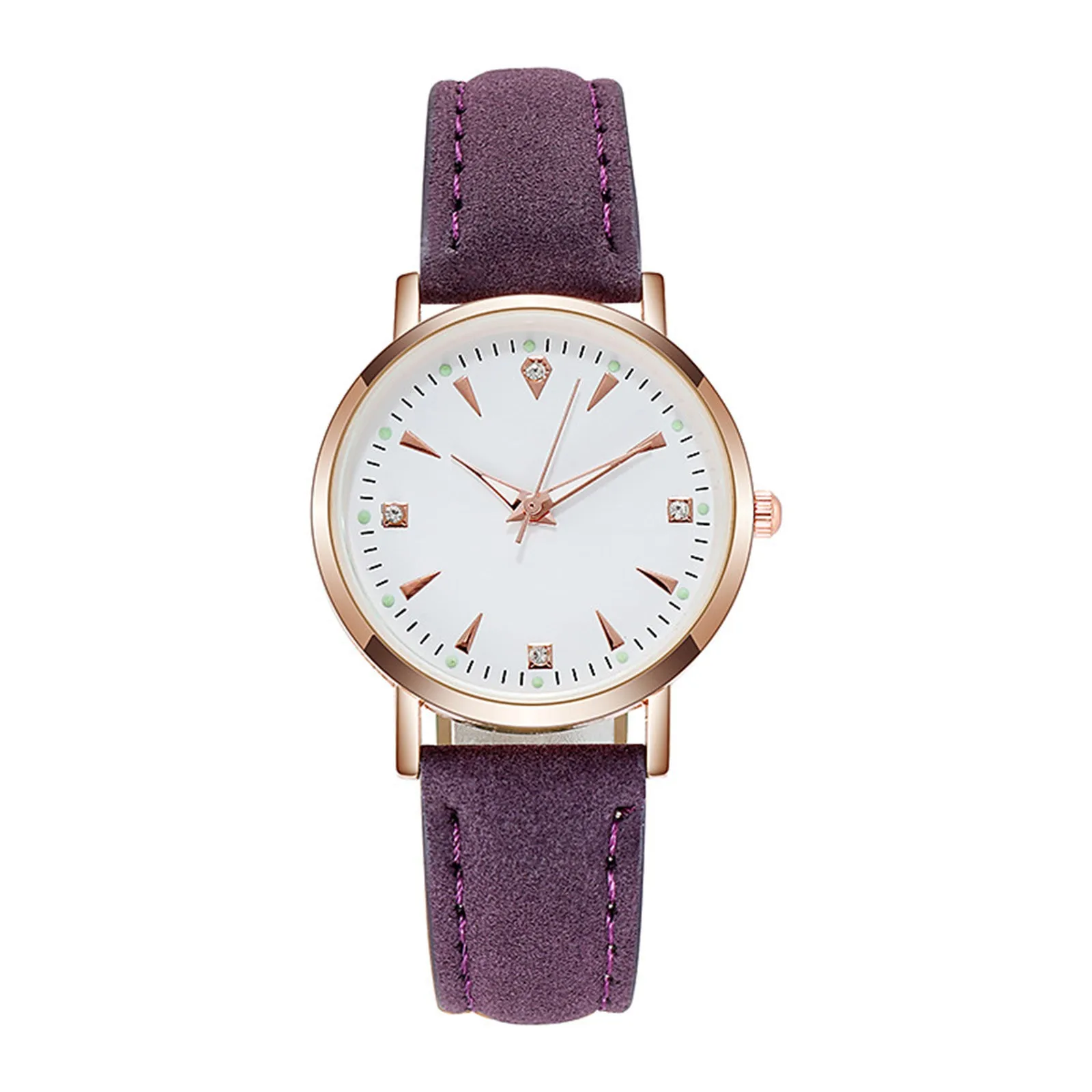 

Luminous Pointer Watch Leather Wristband Women'S Watch Quartz Watch Elegant Woman Watch Accessories For Women Reloj Para Mujer