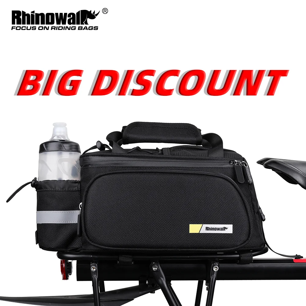 Rhinowalk Bike Pannier Bag Big Sale Bicycle Trunk Back Seat Bag Big