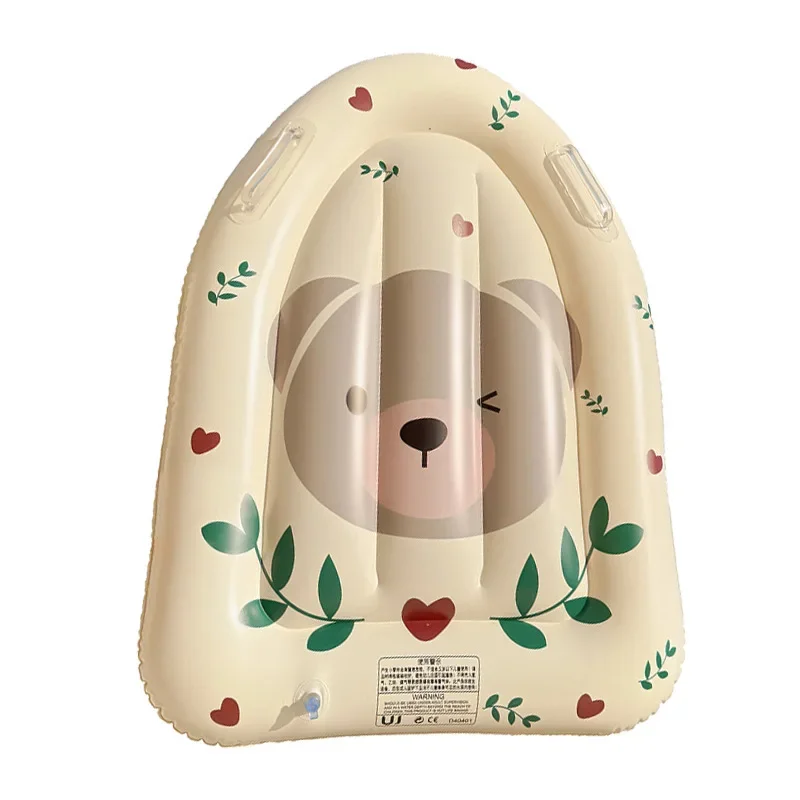 Ins Little Bear Rabbit Printing Baby Lifeline Cartoon With Handle Float Board Floatability Clothing From China