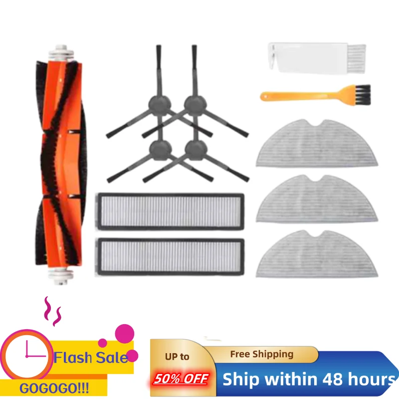 

For Dreame D9 Max Bot L10 Pro Accessories Hepa Filter Side Brush Xiaomi Robot Trouver LDS Finder Vacuum Cleaner Parts