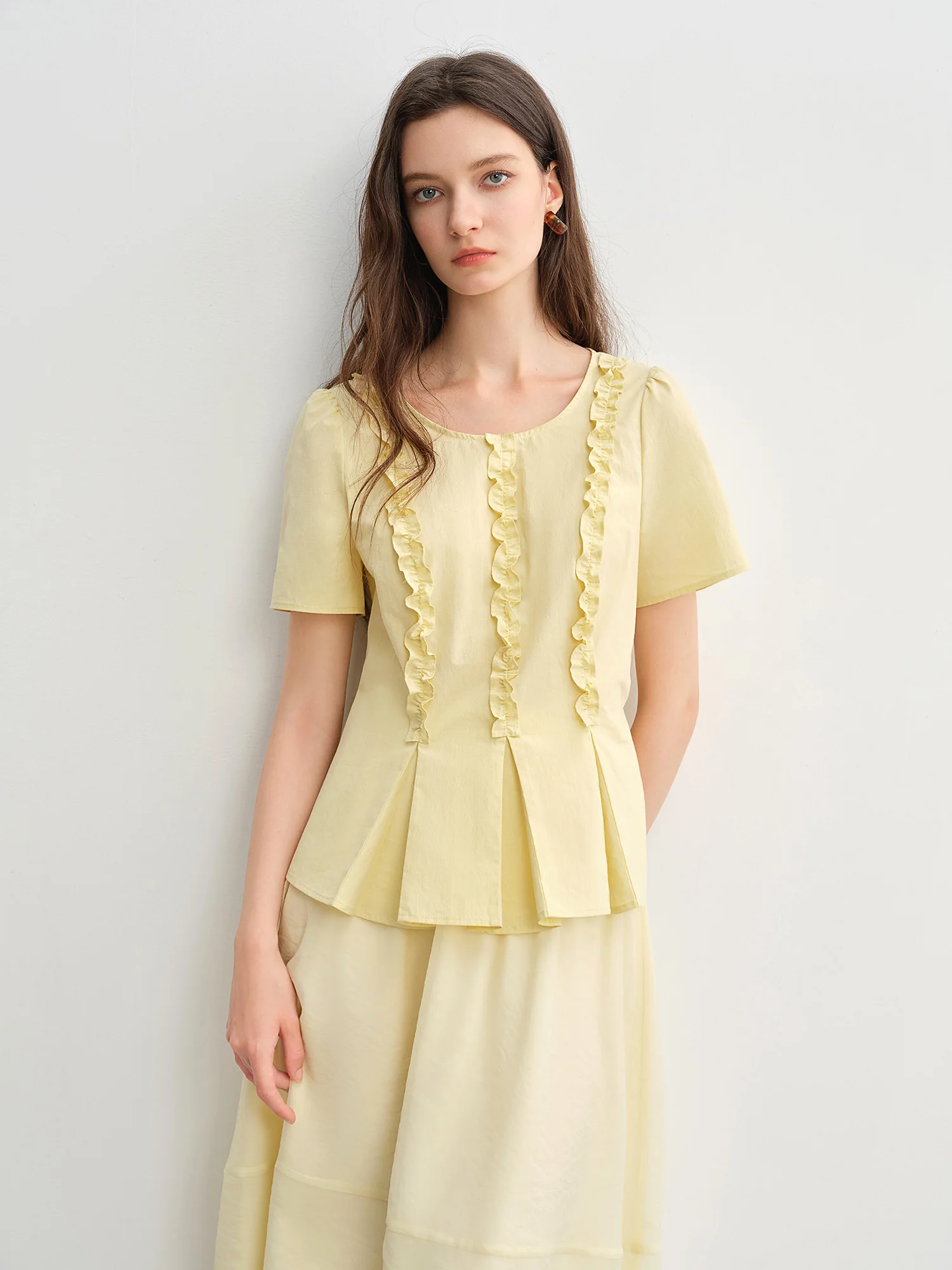 قميص نسائي رسمي مقاس كبير