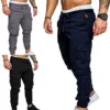Men Pants New Fashion Men Jogger Pants Men Fitness Bodybuilding Gyms Pants For Runners Clothing Autumn Sweatpants Size 3XL 6