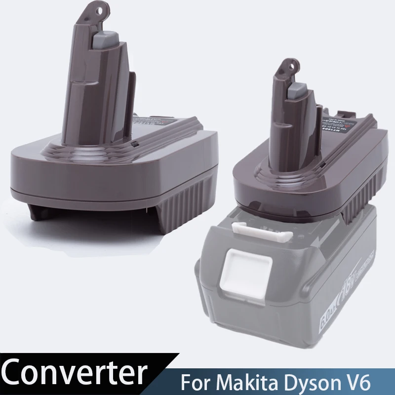 Battery Converter For Makita 18V to Dyson V6 Li-ion Vacuum Cleaner Battery Convertert Compatible with Dyson V6 Vacuum Cleaner level b 1080p camera transmmiter 3g sdi converter to hdmi video capture card box with battery socket