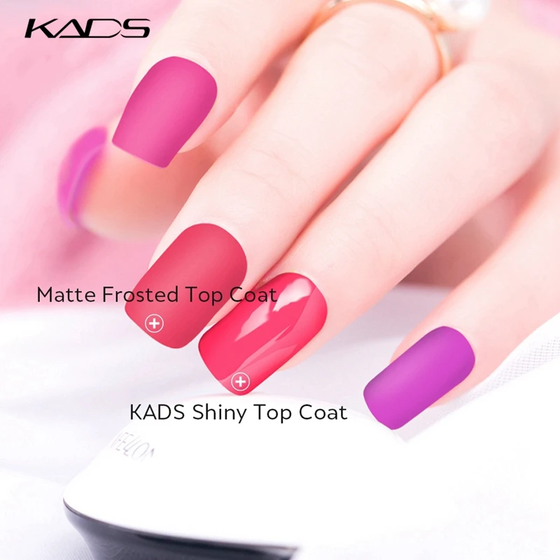 7ML 1PC Base/Top Coat Matte Frosted Gel Polish Varnish Long Lasting Soak Off UV LED Lamp Press on Tips Manicure Accessories Tool 3