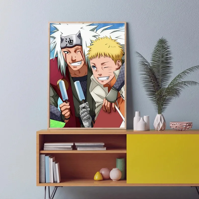 Peinture sur toile NarAAEro Sennin Jiraiya, affiche d\'art mural, décoration de la maison, impressions photo, salon moderne modulaire 3 Peinture sur toile NarAAEro Sennin Jiraiya, affiche d\'art mural, décoration de la maison, impressions photo, salon moderne modulaire 3
