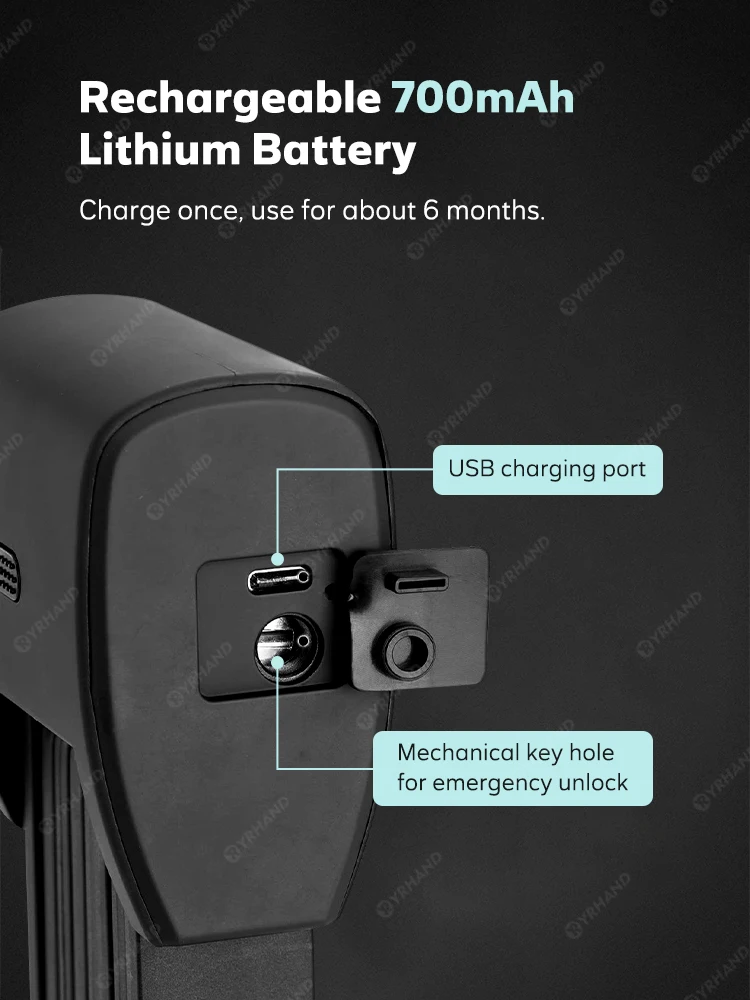 Ttlock unlock Bicycle Foldable Bike Lock Road Fold Lock High Security IP67 Anti-