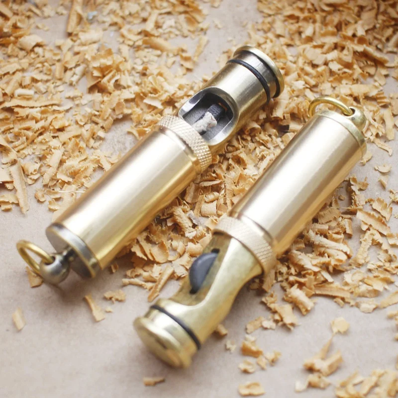 New Retro Old trench original copper kerosene lighter creative ignition personality classic nostalgic windbreak(no gas)