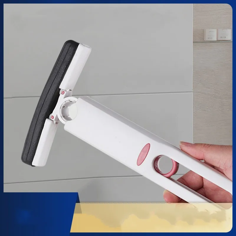 0197 New Portable Mini Squeeze Mop Home Kitchen Car Cleaning Mop Desk