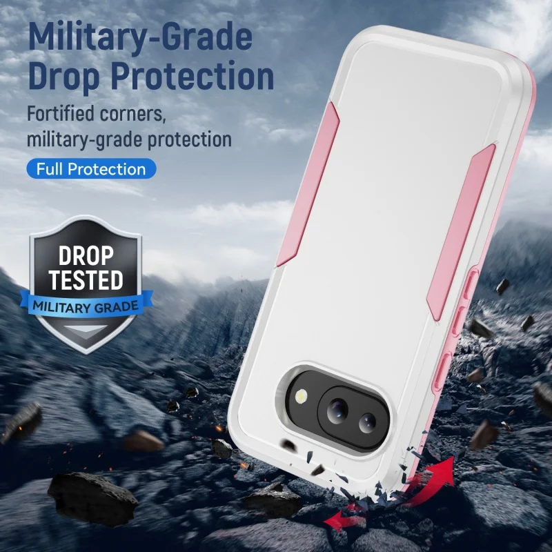 Military Grade Shockproof Hybrid Dual Layer Armor Protective Case - Matte Finish