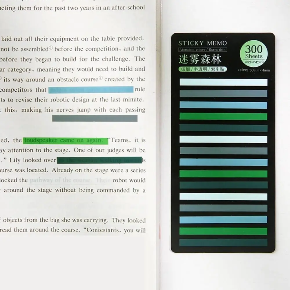 Stationery Sticky Notes for DIY Decoration and Office Bookmarking