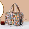 Large Capacity Cartoon Cosmetic Bag for Women PU Clear Zipper Beauty Case Travel Toiletry Wash Makeup Organizer Storage Bath Bag 6