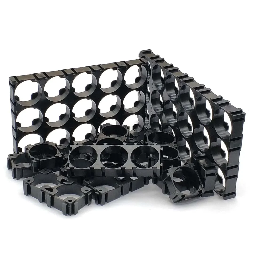 18650 Battery Holder Safety Anti Vibration Holder Bracket Li-ion Cell Cylindrical Plastic Case Diameter 18.5mm