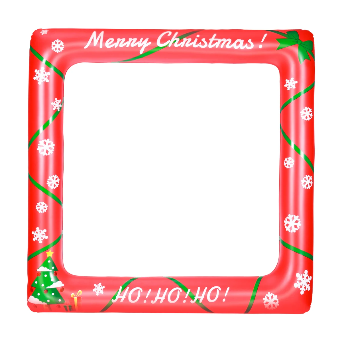 

Tinksky Christmas Inflatable Frame Photo Booth Props Blow Up Party Props Party Selfie Picture Frame for Bridal Shower Baby