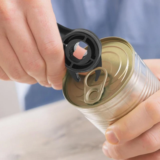 3-in-1 Can Opener 3-in-1 Multifunctional Bottle Opener Opens Cans