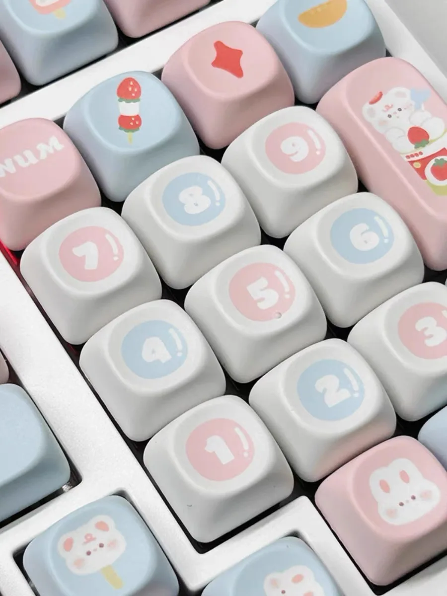 de touches de clavier mécanique sublimation lapin accessoires de haute prédire