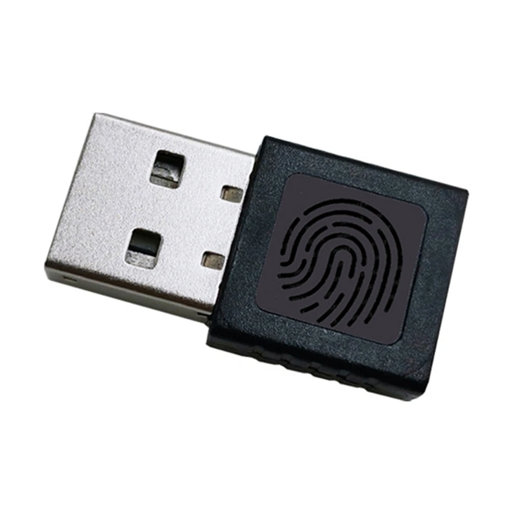 미니 USB 지문 인식 모듈 장치, Windows 10 11 Hello 생체 인식 보안 키