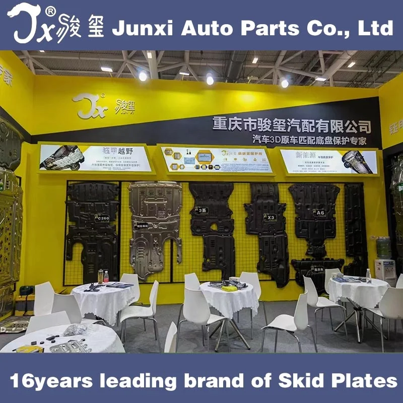 fit for Jeep Wrangler JL Parts Accessories-Junxi 3D Aluminum 5.0mm Underbody Protection Engine Cover Guard Skid Plate