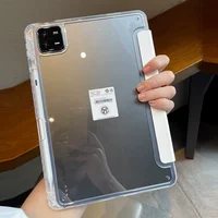 Case for Xiaomi Mi Pad 5 Pro 11 MiPad 6 Pro 11 7 PRO 11.2 HD Transparent Case Redmi pad SE 11 PRO 12.1" with Awake / Sleep Cover 1