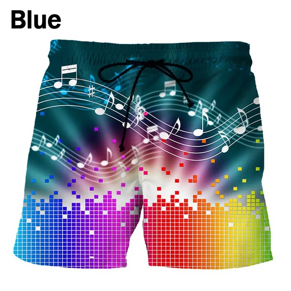 

Summer Fashion 3d Printed Shorts Casual Hip-hop Personality Cool Beach Shorts