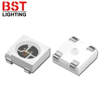 WS2812B RGB LED Chip 5050SMD 10-1000PCS Black/White PCB WS2812 Individually Addressable Chip Pixels DC5V 1