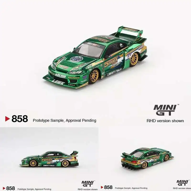 MINIGT LBWK 日産　S15 SILVIA ADVAN 8台セット MINIGT.com – Welcome to the World of 1:64!