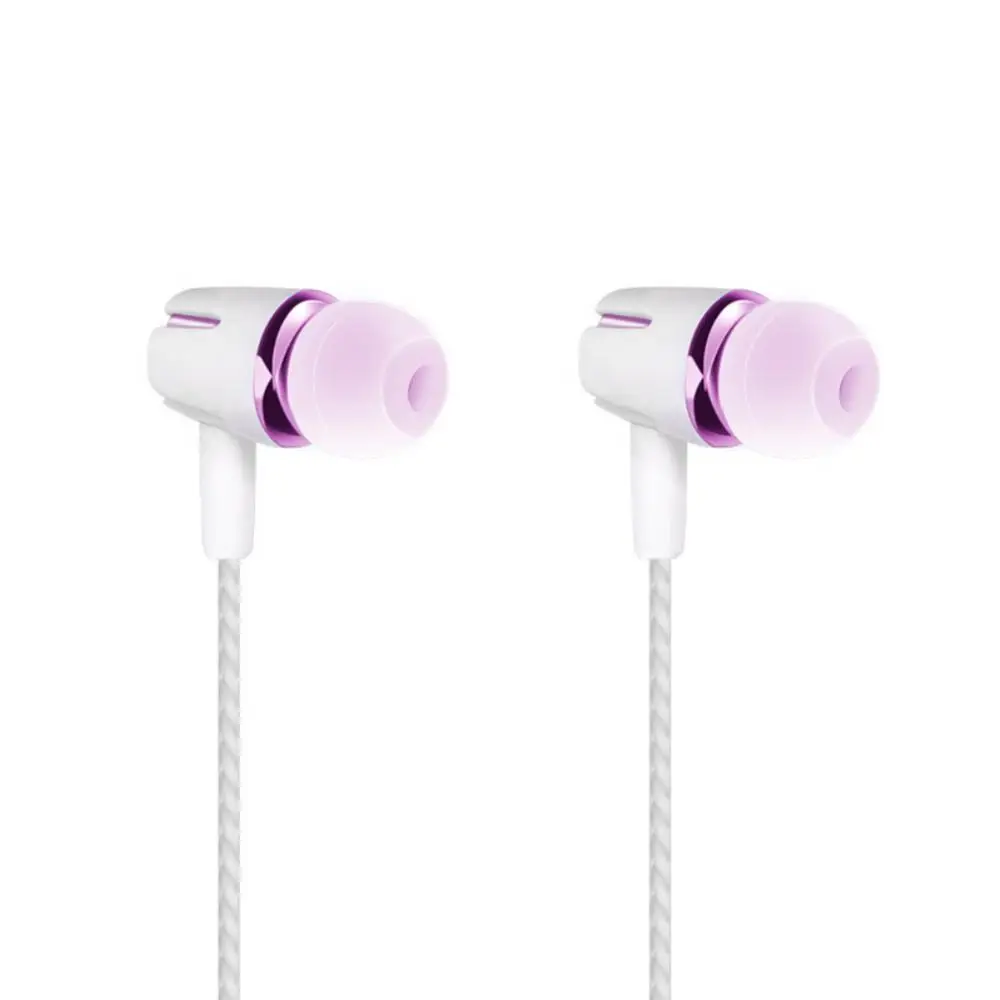Music Headset Cable Material Tpe Sports Earphones Headphones With Microphone Wired Headset Soft wired earphone wired gaming headset