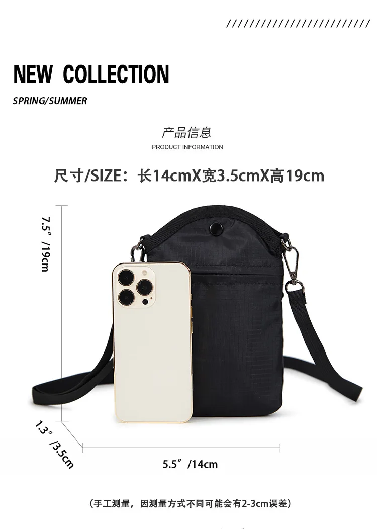 Small Shoulder Crossbody Bag for Men 2025 Brand Japanese