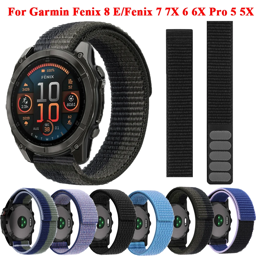 NotoCity Cinturino per Garmin Fenix 6/Fenix 6 Pro/Fenix 5/Fenix 5 Plus