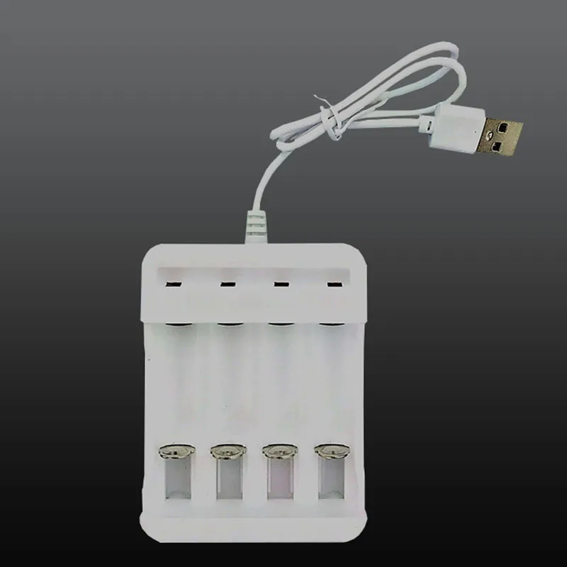 Battery Charger 3-4 Slots Electric Intelligent Fast LED Indicator USB for AA/AAA Ni-MH/Ni-Cd Rechargeable Battery Fast Charger